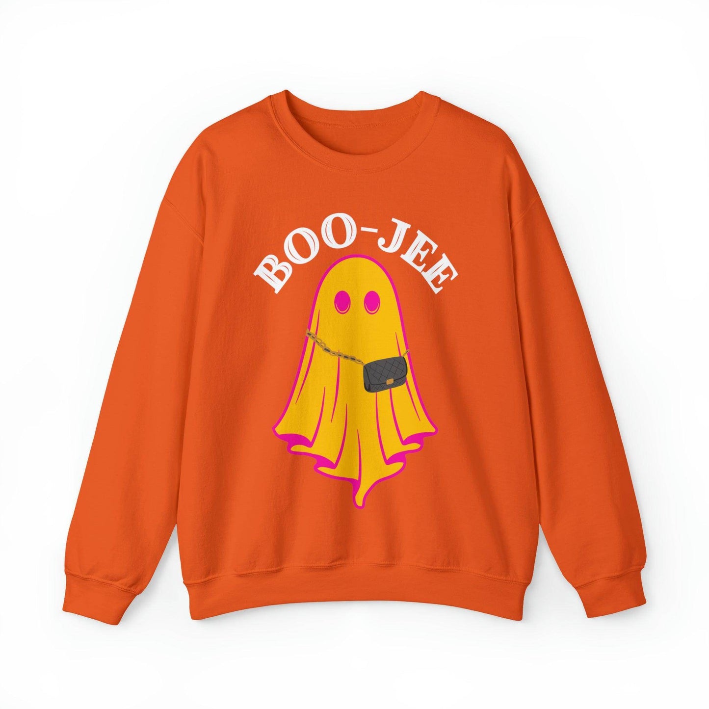 Boo-Jee Sweatshirt, Boo Halloween Sweatshirt, Spooky Ghost Sweatshirt, Boo Jee Shirt, Halloween Ghost Sweatshirt, Halloween Boo Shirt - Giftsmojo