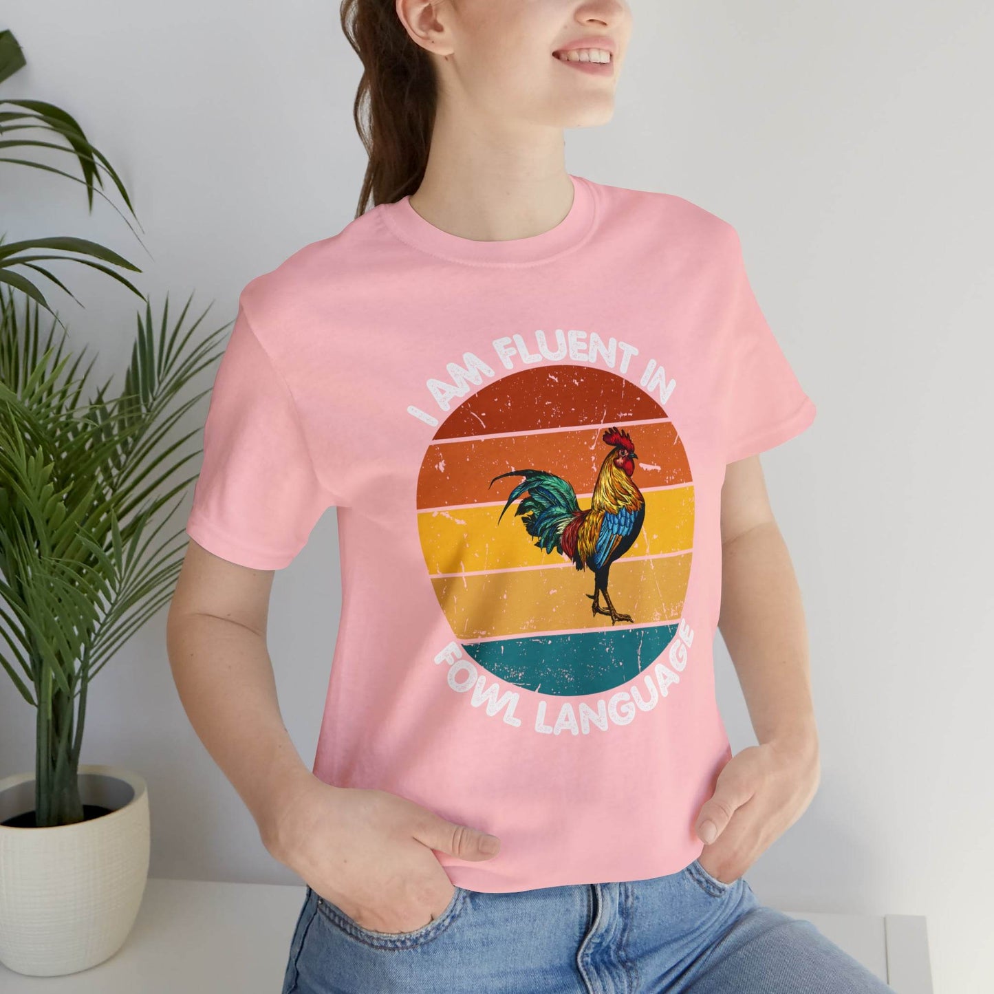 Fluent in Fowl Language shirt, Chicken Shirt Chicken Tee Chicken Owner Gift - Gift For Chicken Lover gift - Giftsmojo
