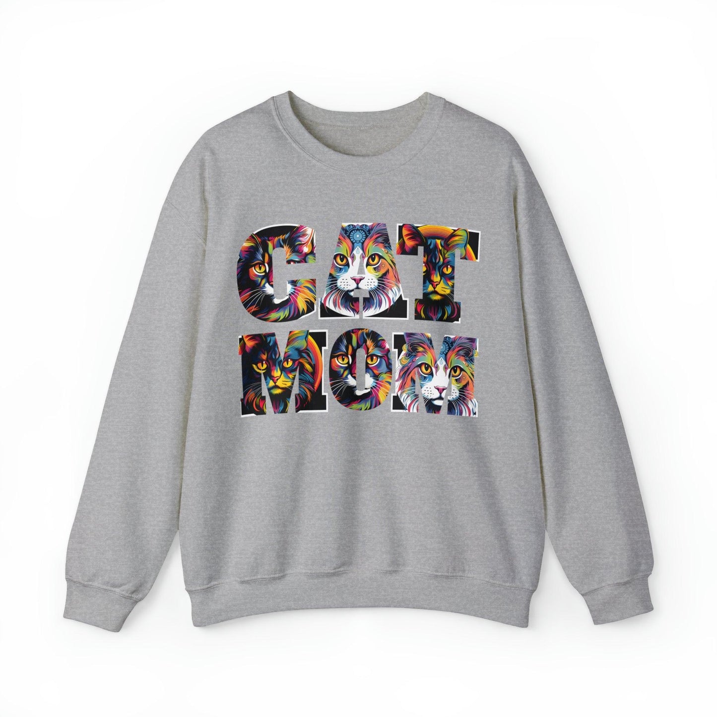 Vintage Cat Sweatshirt Cat Mom Sweatshirt Cat Crewneck Sweatshirt Cat Mom Gift Cat Lover Gift Animal Lover Cat Mama Shirt Cat Lover Sweater