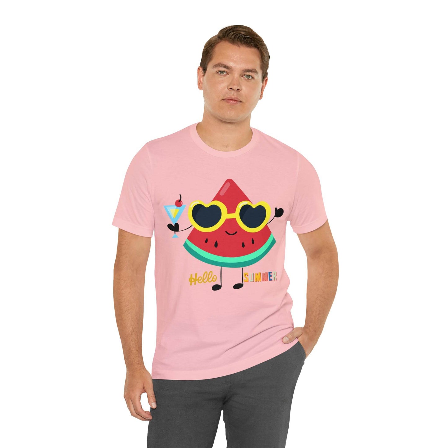 Funny Hello Summer Shirt, Water Mellon shirt, Summer shirts for women and men - Giftsmojo