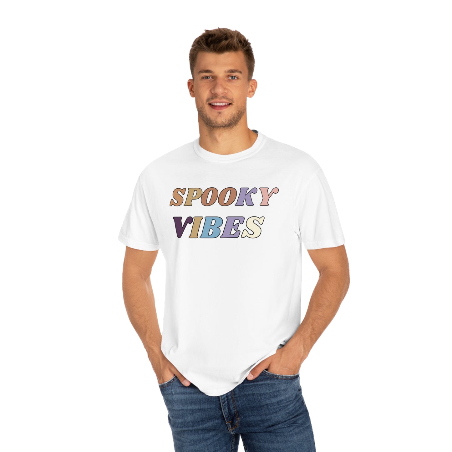 Retro Halloween Tshirt, Spooky Vibes Shirt, Vintage Shirt Halloween Shirt - Cute Fall Shirt