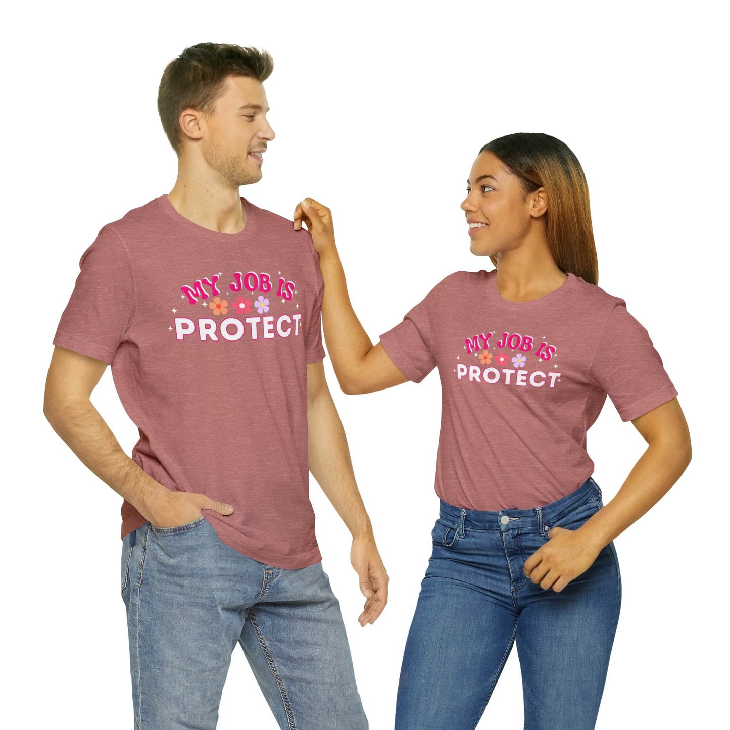 My Job is Protect Shirt Police Shirt Security Shirt Dad Shirt Mom Shirt Teacher Shirt Military Shirt - Giftsmojo