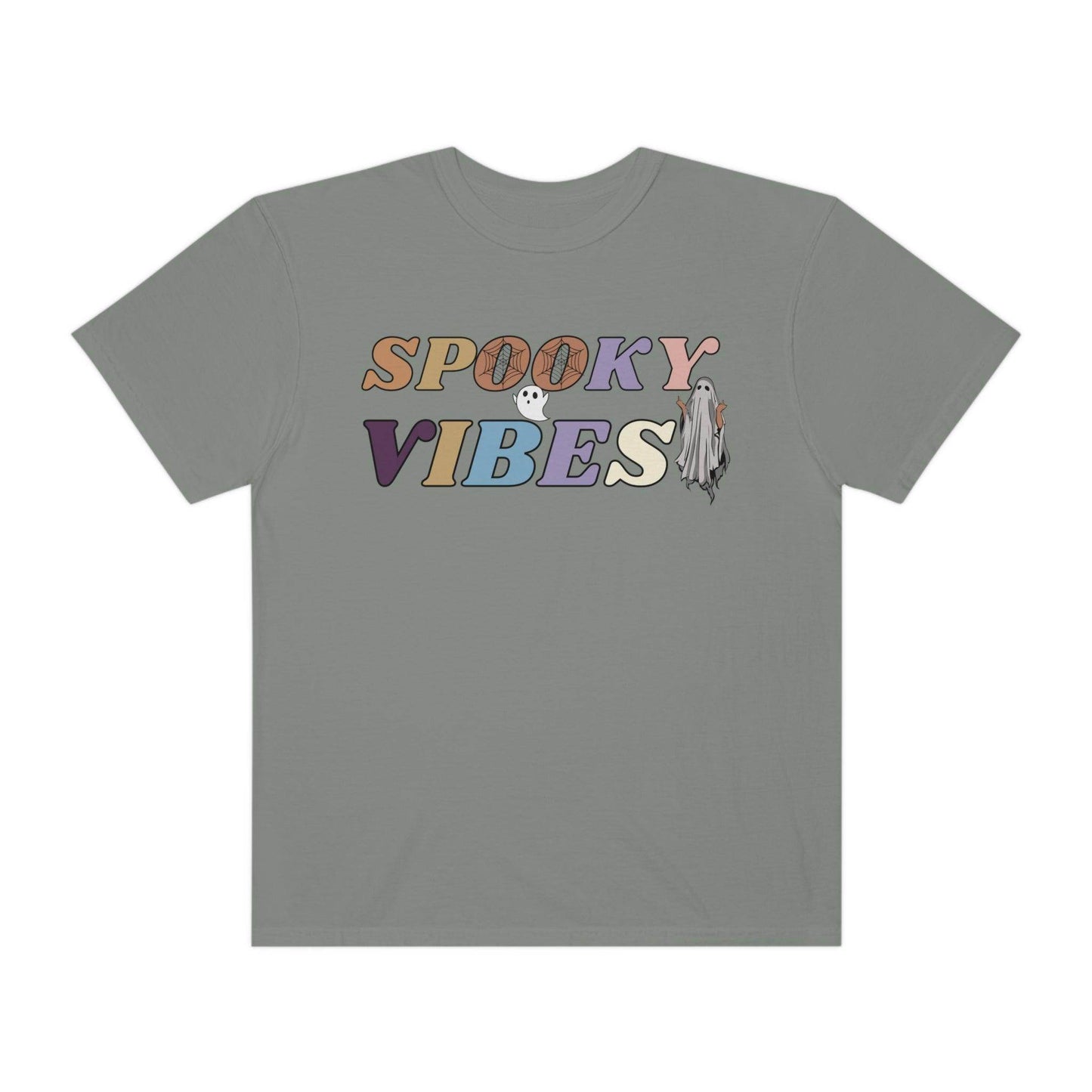 Retro Halloween Tshirt, Spooky Vibes Shirt, Vintage Shirt, Cute Halloween Shirt - Fall shirt - Giftsmojo