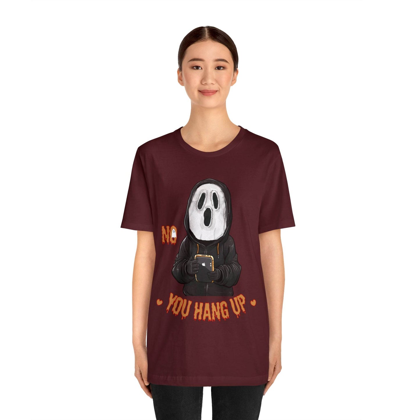 Elevate Your Halloween Style with the Playful 'No You Hang Up' Shirt Spooky shirt - Giftsmojo