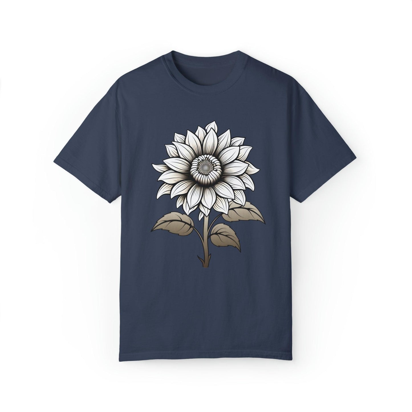 Sunflower Shirt Vintage Flower Shirt Aesthetic, Floral Graphic Tee Floral Shirt Flower T-shirt, Wild Flower Shirt Gift For Her