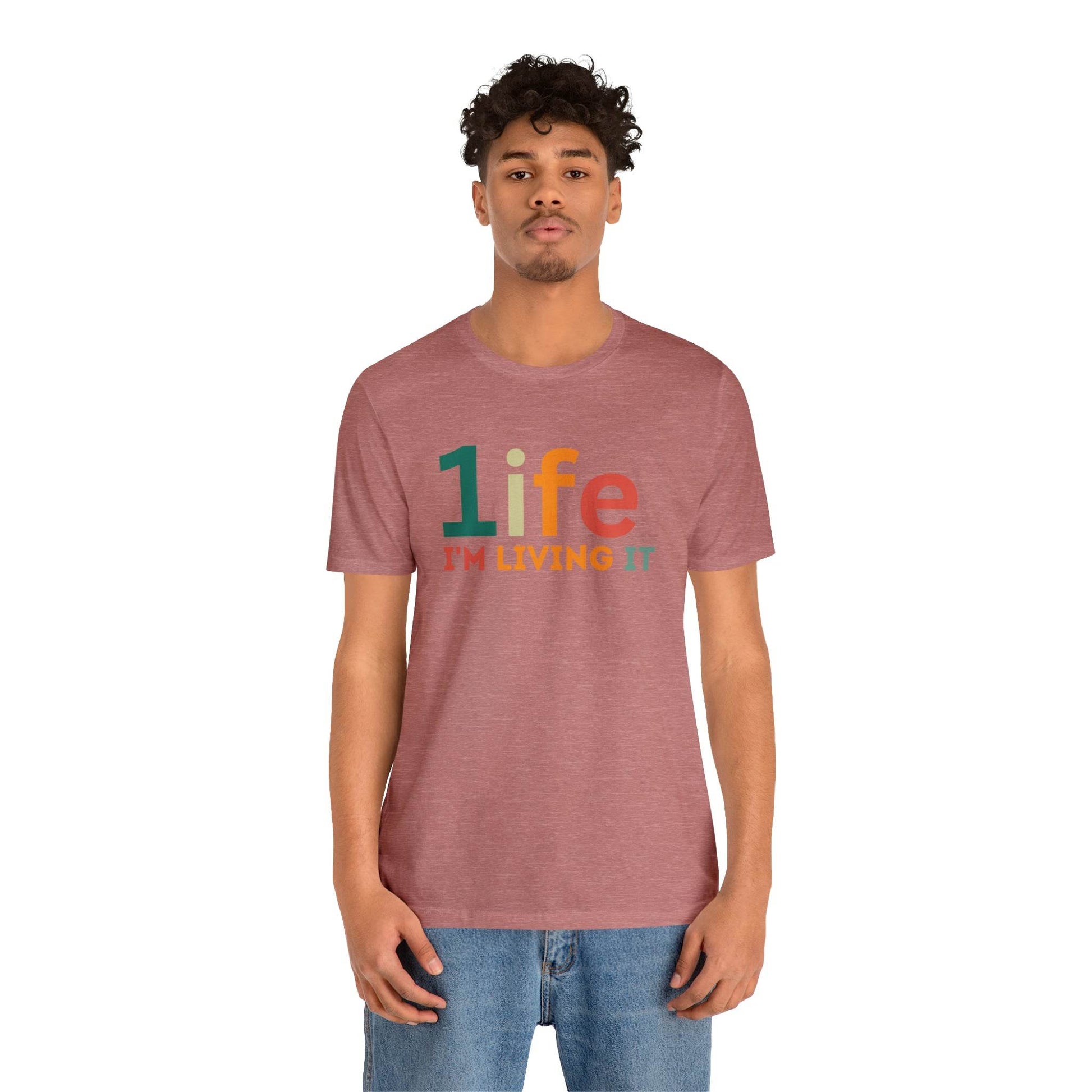 One life Shirt Retro 1life shirt Live Your Life You Only Have One Life To Live Retro Shirt - Giftsmojo