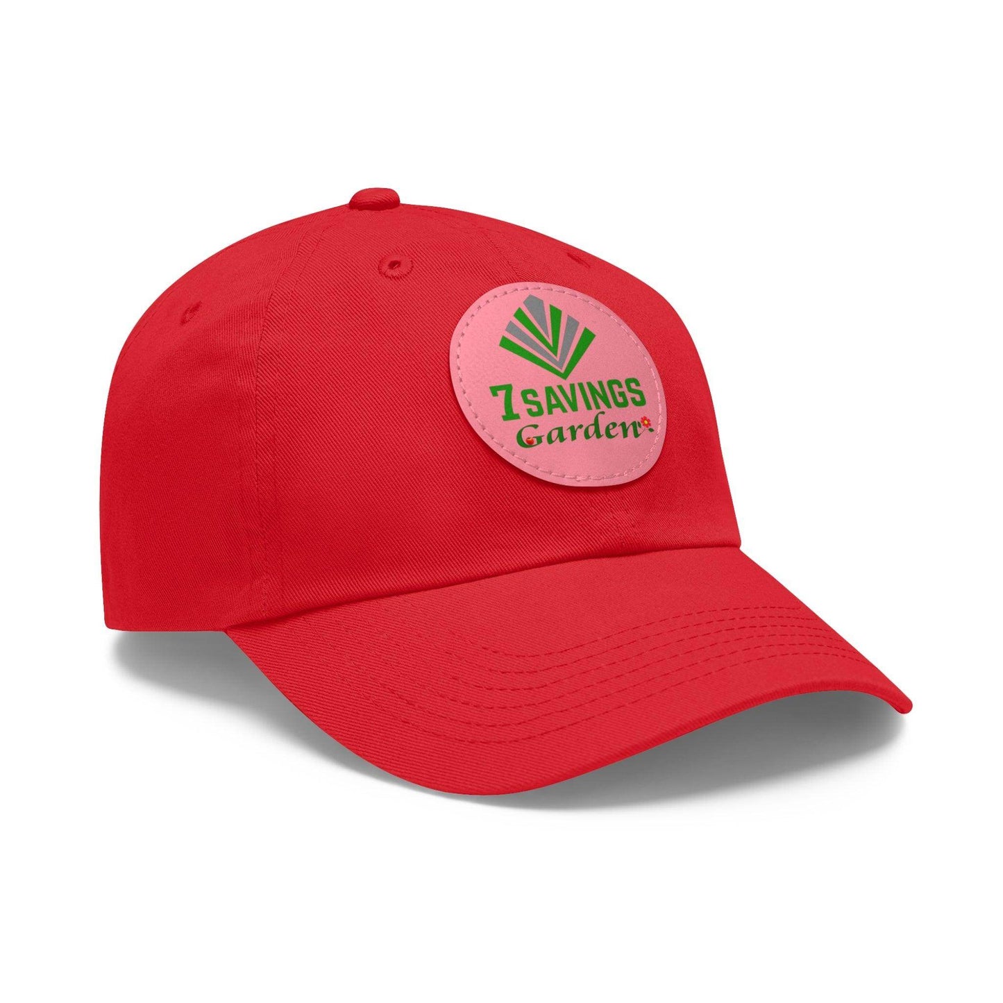 7savings Dad Hat with Leather Patch (Round) Plant lover hat - Giftsmojo
