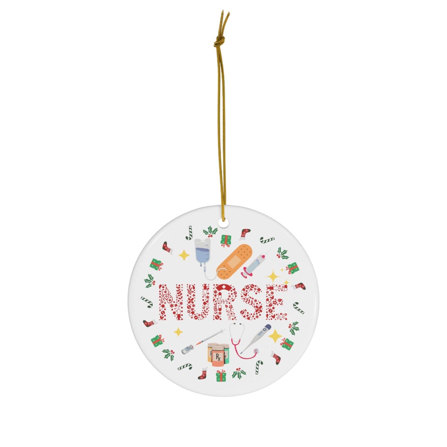 Nurse Christmas Ornament Nurse Ornament Nurse Christmas Tree Ornament Nurse Care Ornament Nurses Ornament Occupation Job - Giftsmojo