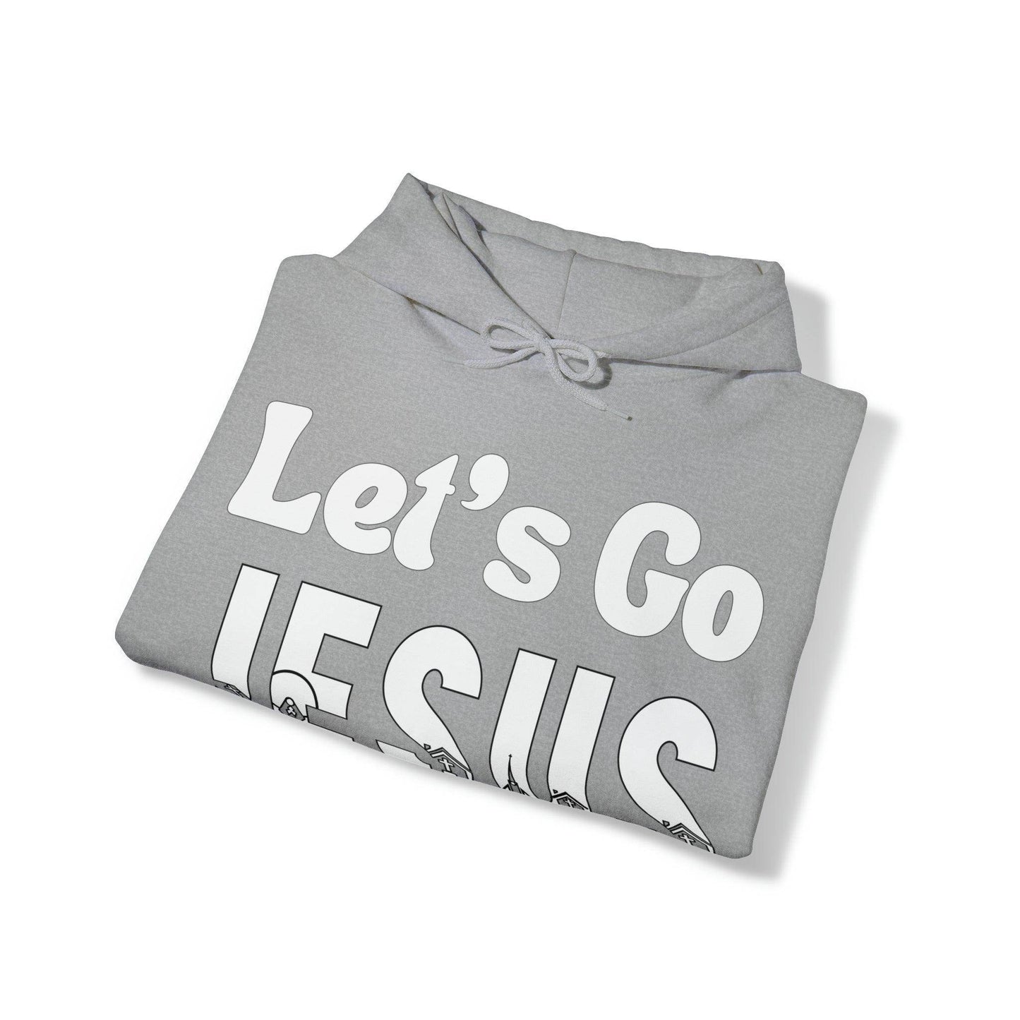 Let's Go Jesus Hoodie Funny Christian Shirt Christian Gift Trendy Christian Sweatshirt Religious Sweatshirt Jesus Hooded Sweatshirt Faith Shirt - Giftsmojo