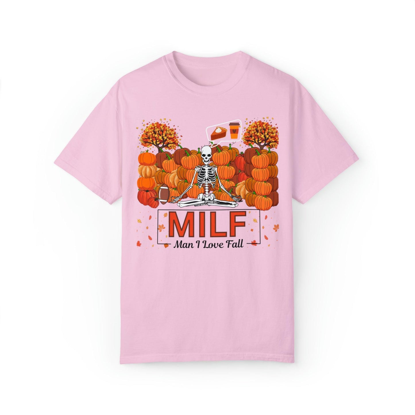MILF Man I love Fall Gift for Fall Funny Fall Shirts Gift Pumpkin Comfort Colors Shirt