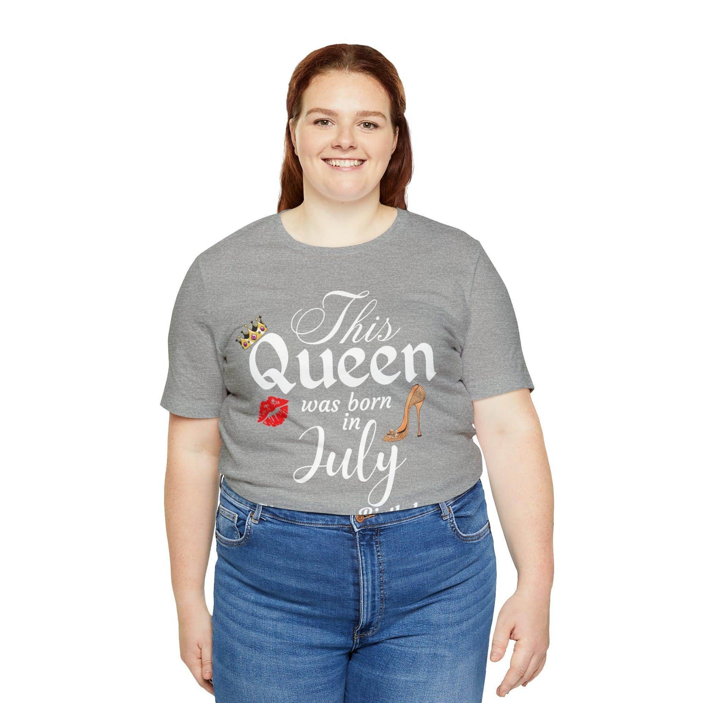 Birthday Queen Shirt, Gift for Birthday, This Queen was born in July Shirt, Funny Queen Shirt, Funny Birthday Shirt, Birthday Gift - Giftsmojo