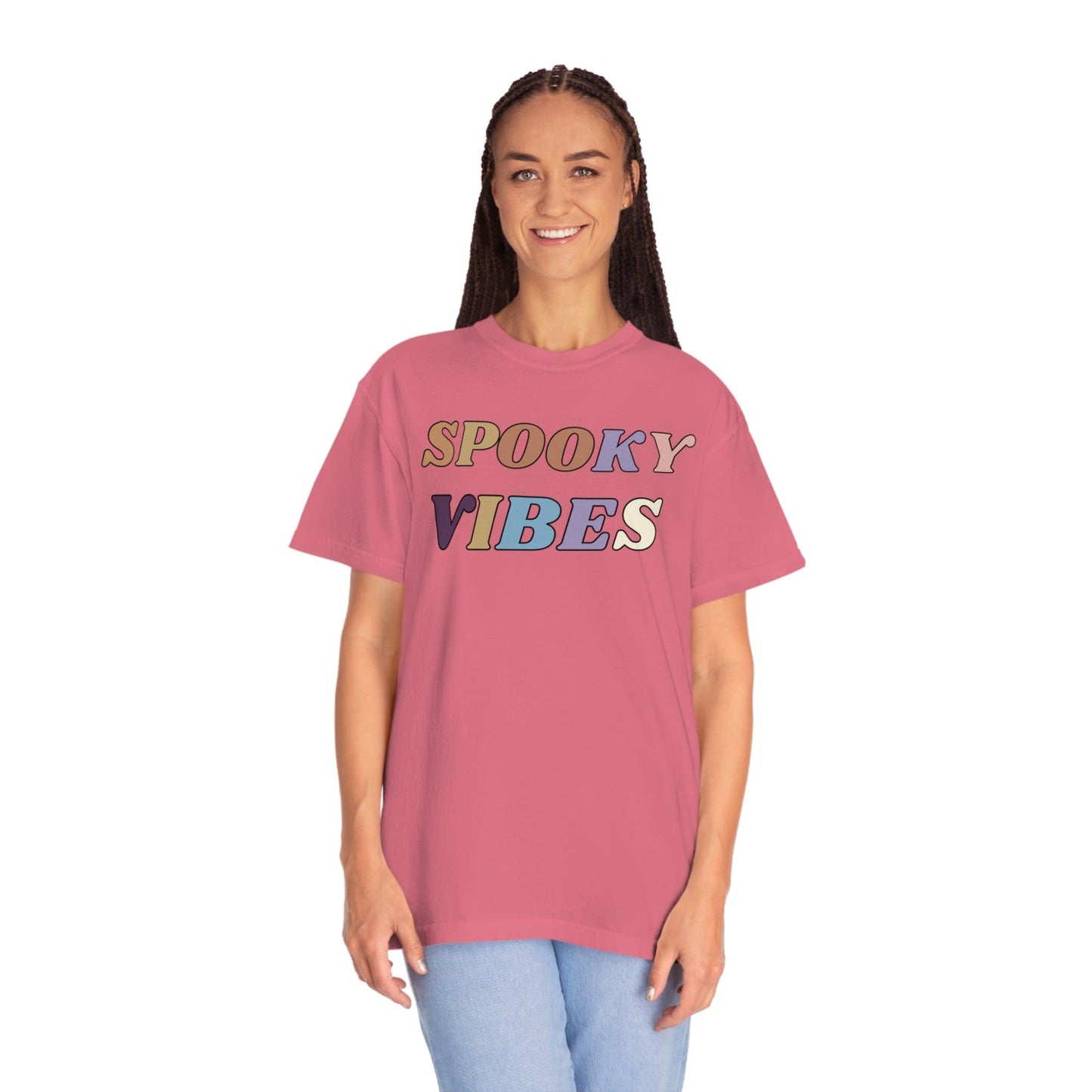 Retro Halloween Tshirt, Spooky Vibes Shirt, Vintage Shirt Halloween Shirt - Cute Fall Shirt