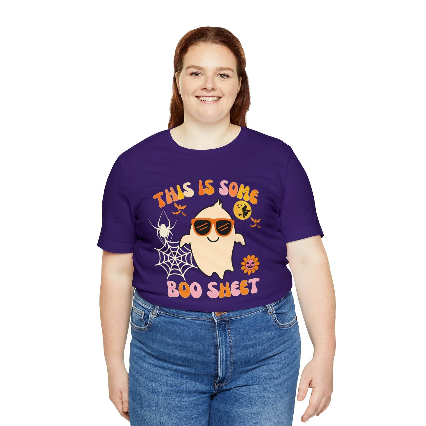 This Is Some Boo Sheet Funny Halloween Shirt Funny Halloween Costume Spooky Season Tee Funny Gift Shirt for Birthday Christmas Anniversary - Giftsmojo