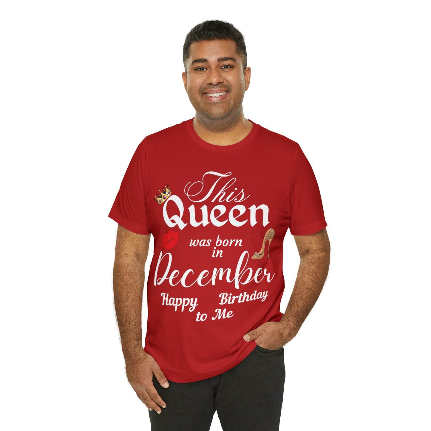 Birthday Queen Shirt, Gift for Birthday, This Queen was born in December Shirt, Funny Queen Shirt, Funny Birthday Shirt, Birthday Gift - Giftsmojo