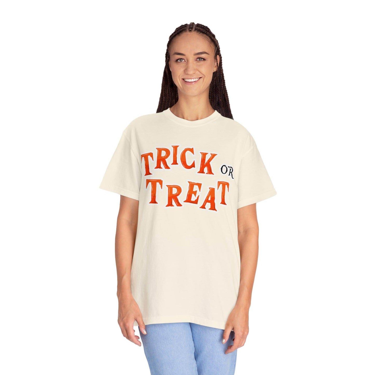 Vintage Shirt Halloween Shirt Retro Halloween Tshirt, Trick or Treat Shirt Cute Spooky Shirt, Halloween Gift Halloween T-shirt - Giftsmojo