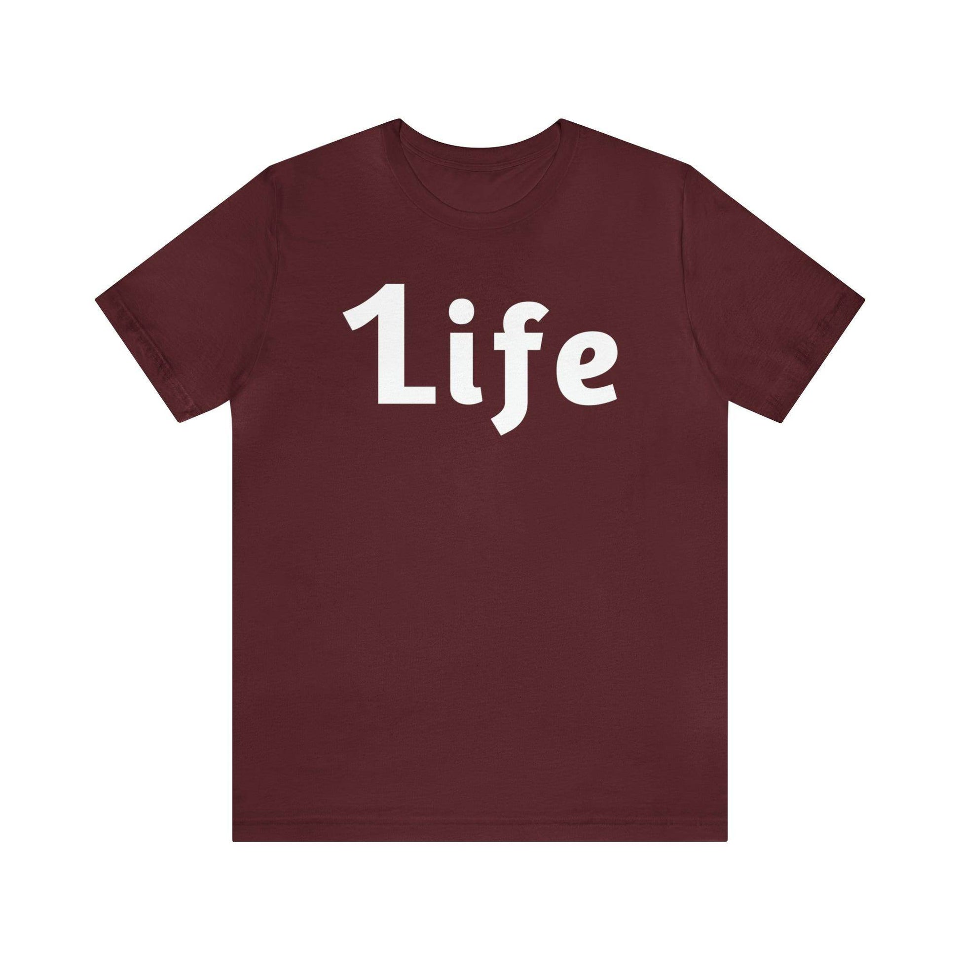 One life Shirt 1life shirt Live Your Life You Only Have One Life To Live - Giftsmojo