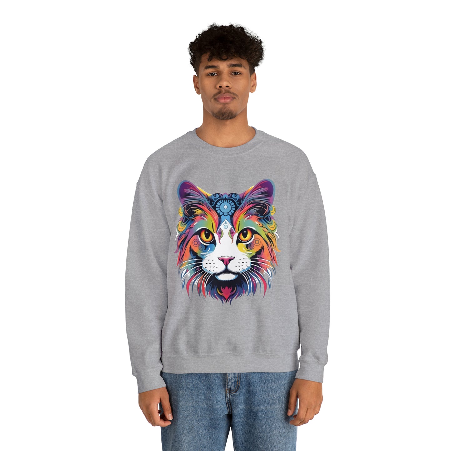 Vintage Cat Lover Sweater Animal Lover Gift Cat Mom Gift Cat Lover Gift Cat Mom Sweatshirt Retro Cat Sweatshirt Cat Crewneck Sweatshirt