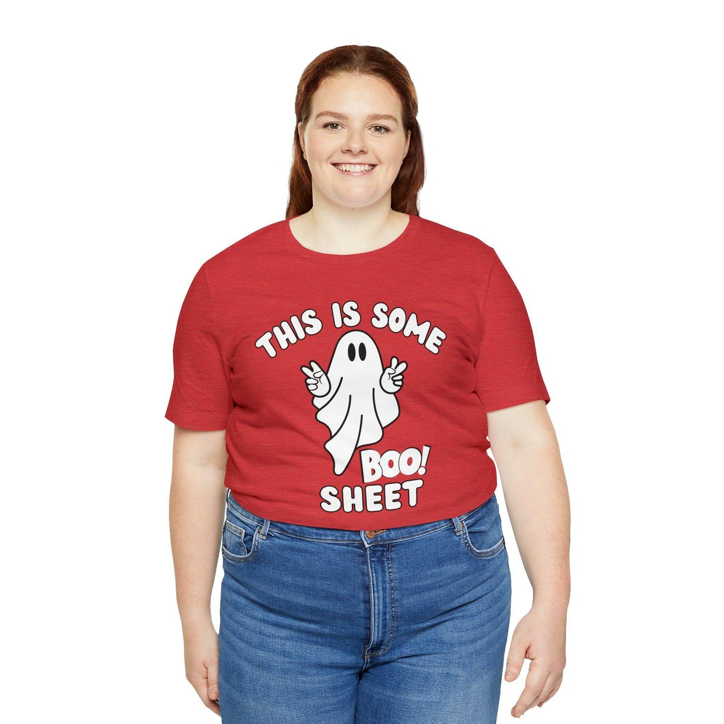 This Is Some Boo Sheet Funny Halloween Shirt Funny Halloween Costume Spooky Season Tee Funny Gift Shirt for Birthday Christmas Anniversary - Giftsmojo