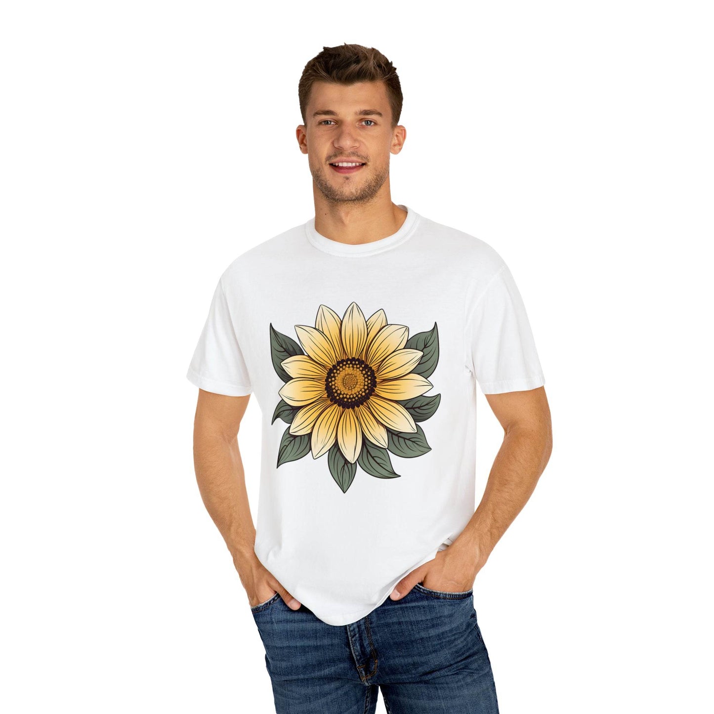Sunflower Shirt Flower Shirt Aesthetic, Floral Graphic Tee Floral Shirt Flower T-shirt, Wild Flower Shirt Gift For Her Wildflower T-shirt - Giftsmojo