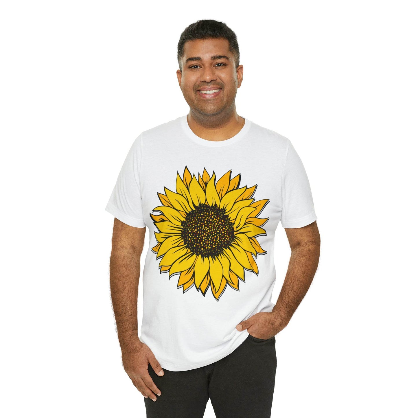 Sunflower Shirt, Floral Tee Shirt, Flower Shirt, Garden Shirt, Womens Fall Summer Shirt Sunshine Tee, Gift for Gardener, Nature lover shirt - Giftsmojo