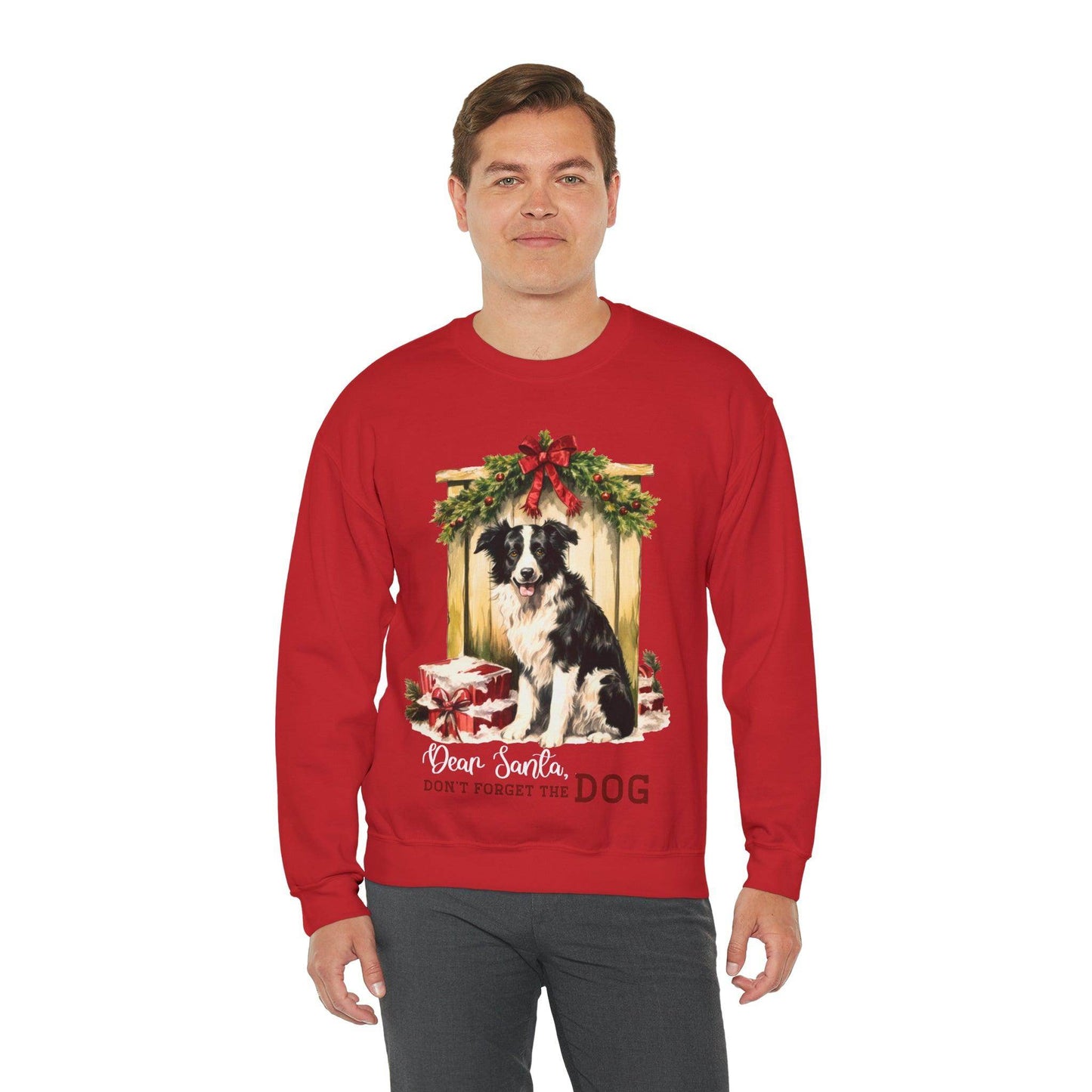 Dear Santa Don't Forget the Dog Christmas Sweatshirt Christmas on The Farm Sweatshirt Christmas Farm Sweatshirt Christmas Sweater Trendy Christmas Shirt Farmers - Giftsmojo