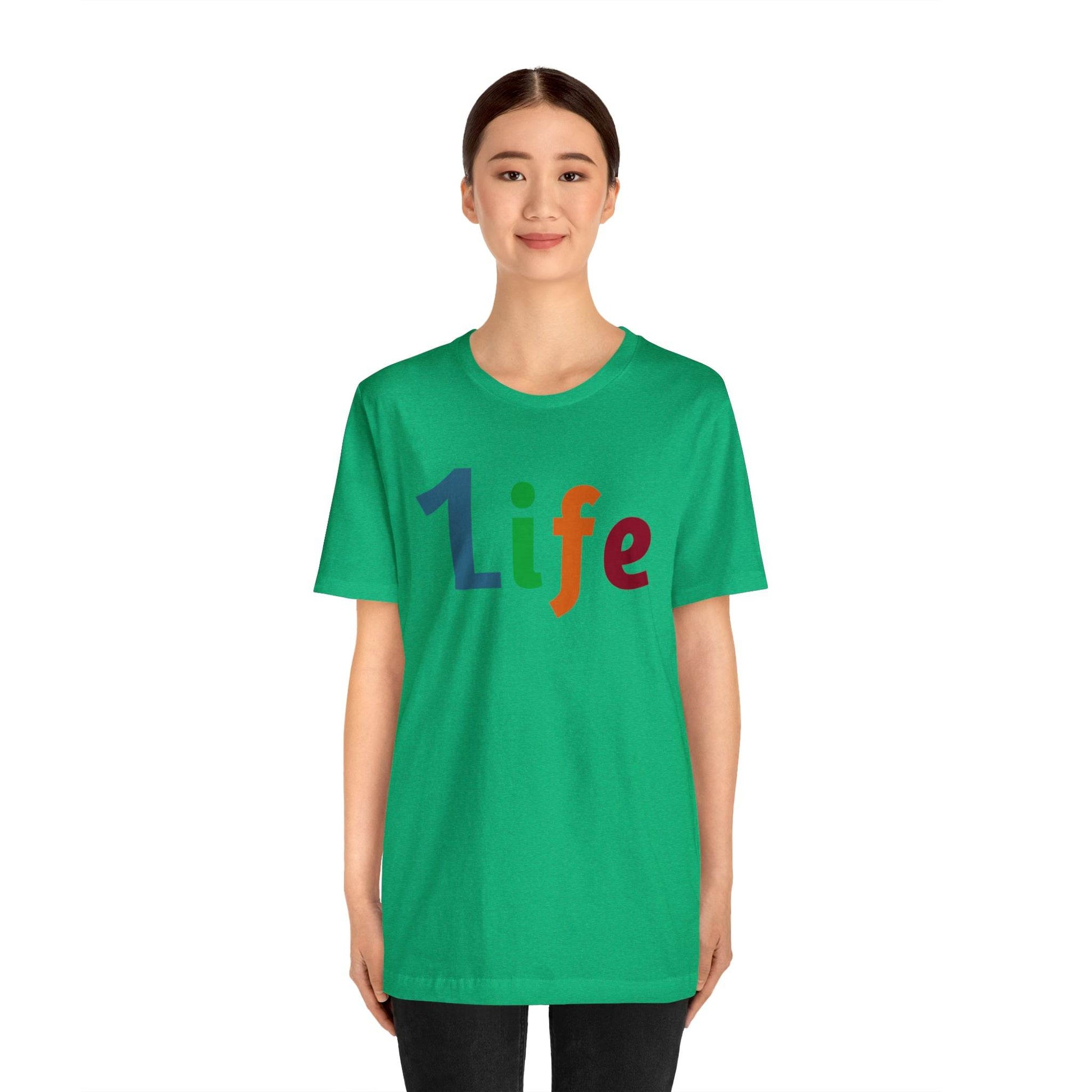 One life Shirt 1life shirt Live Your Life You Only Have One Life To Live Shirt - Giftsmojo