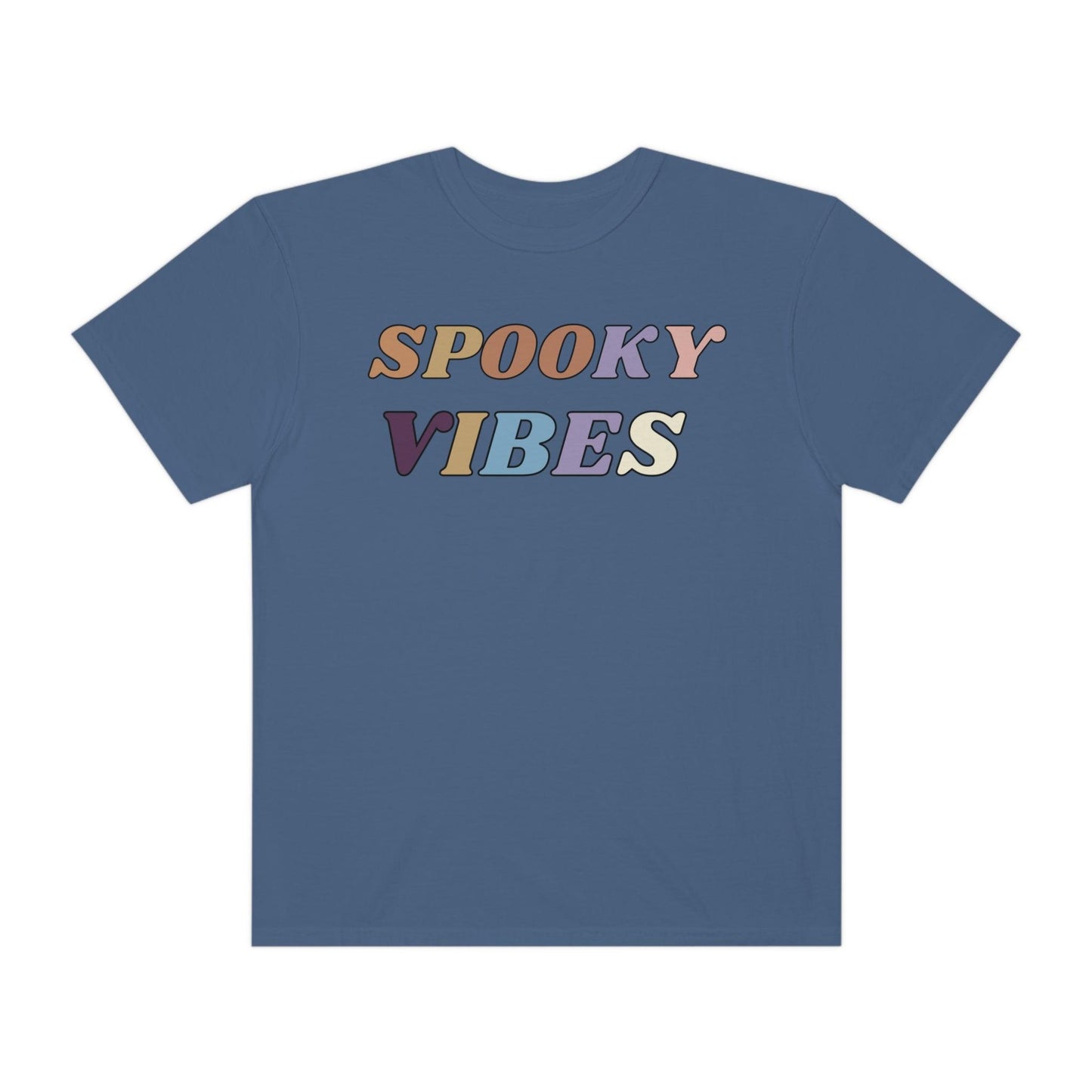 Retro Halloween Tshirt, Spooky Vibes Shirt, Vintage Shirt Halloween Shirt - Cute Fall Shirt