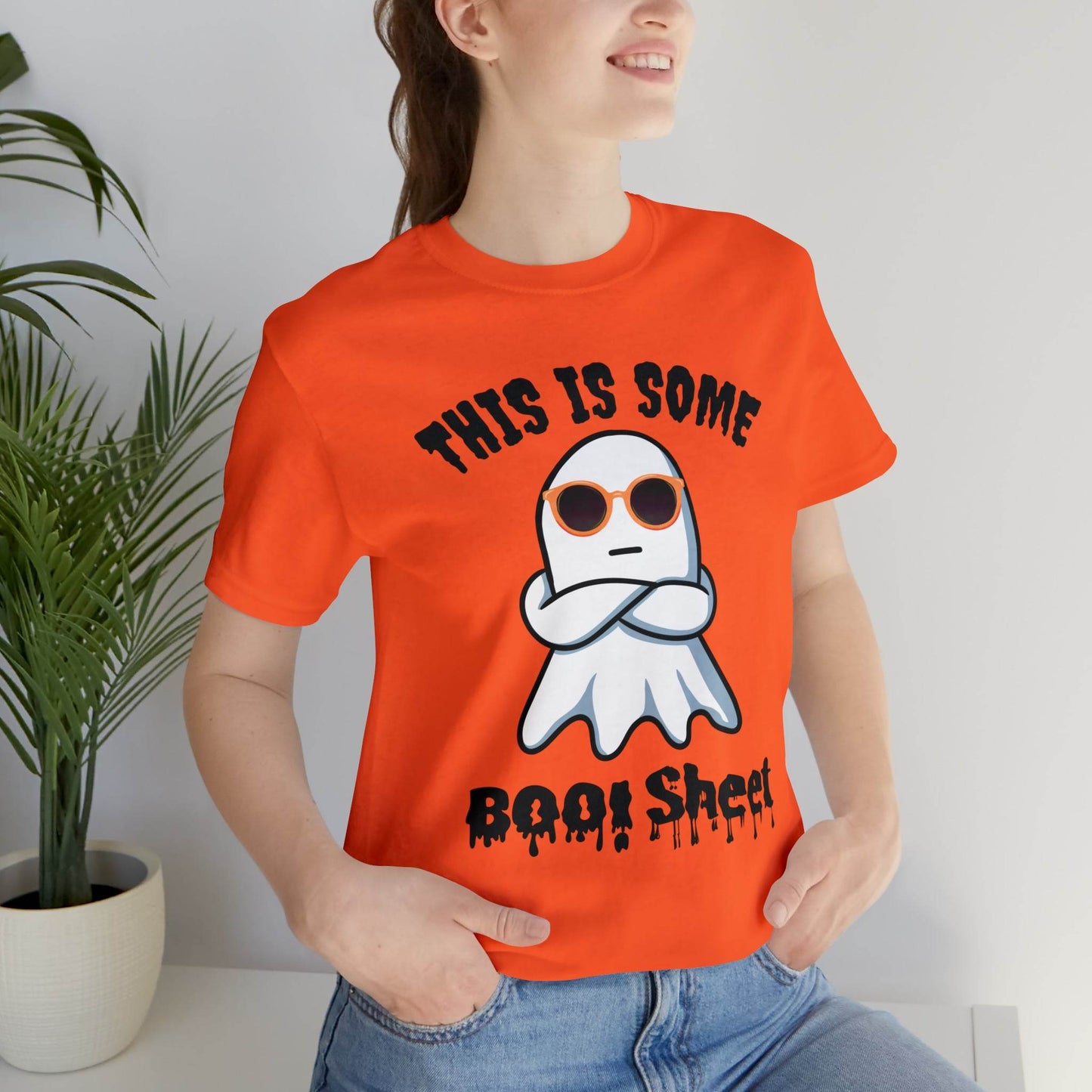This Is Some Boo Sheet Funny Halloween Shirt Funny Halloween Costume Spooky Season Tee Funny Gift Shirt for Birthday Christmas Anniversary - Giftsmojo
