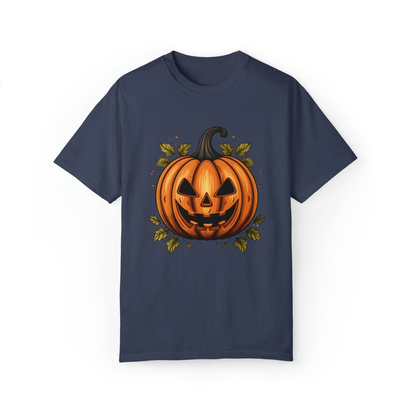 Scary Pumpkin Shirt, Halloween Shirt, Halloween Costume Pumpkin Costume Laughing Pumpkin Tee Fall tshirt Fall Shirt Halloween Gift - Giftsmojo