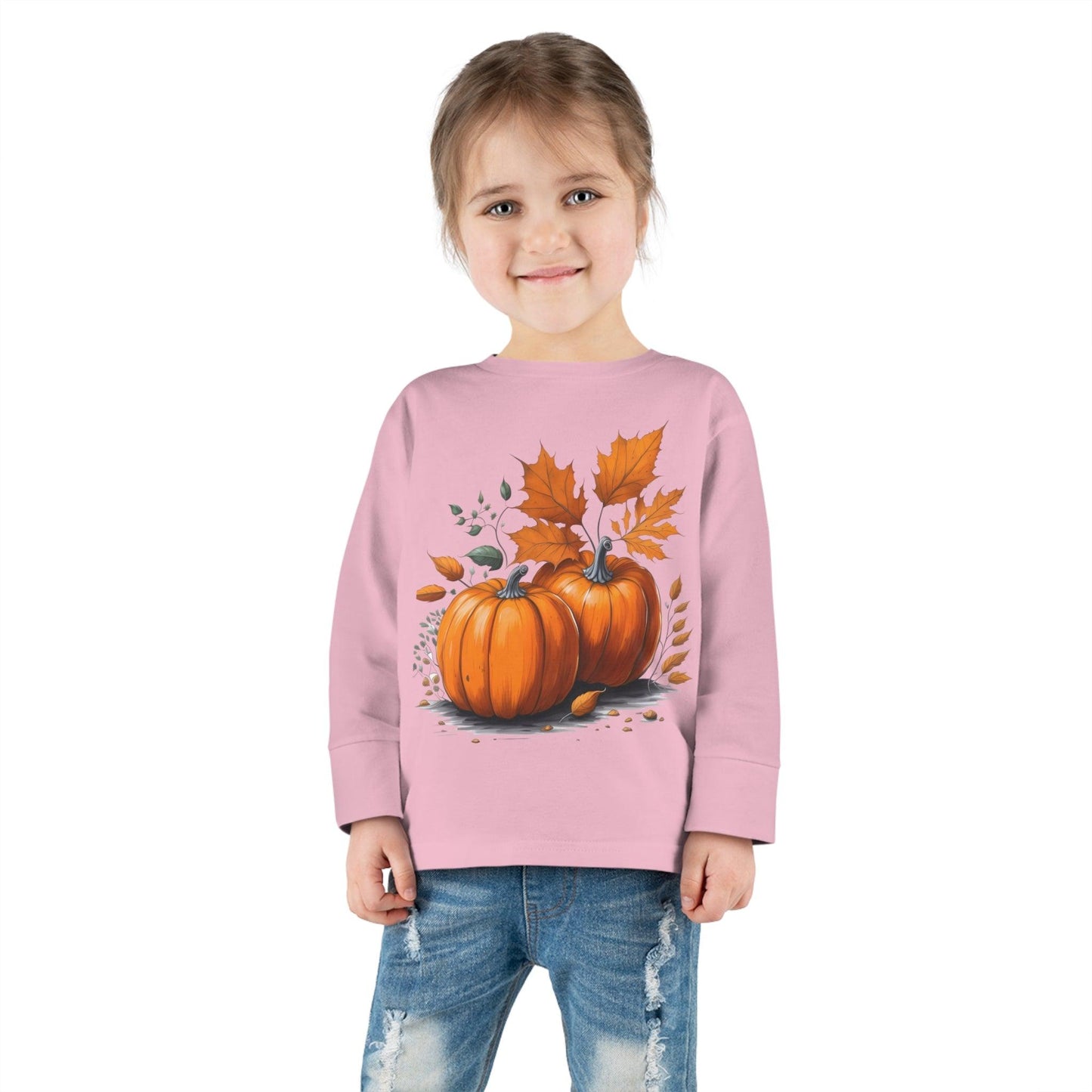 Kids Halloween Pumpkin Shirt Fall Shirt Kids Halloween Costume Kids Trick or Treat Outfit for Halloween - Giftsmojo