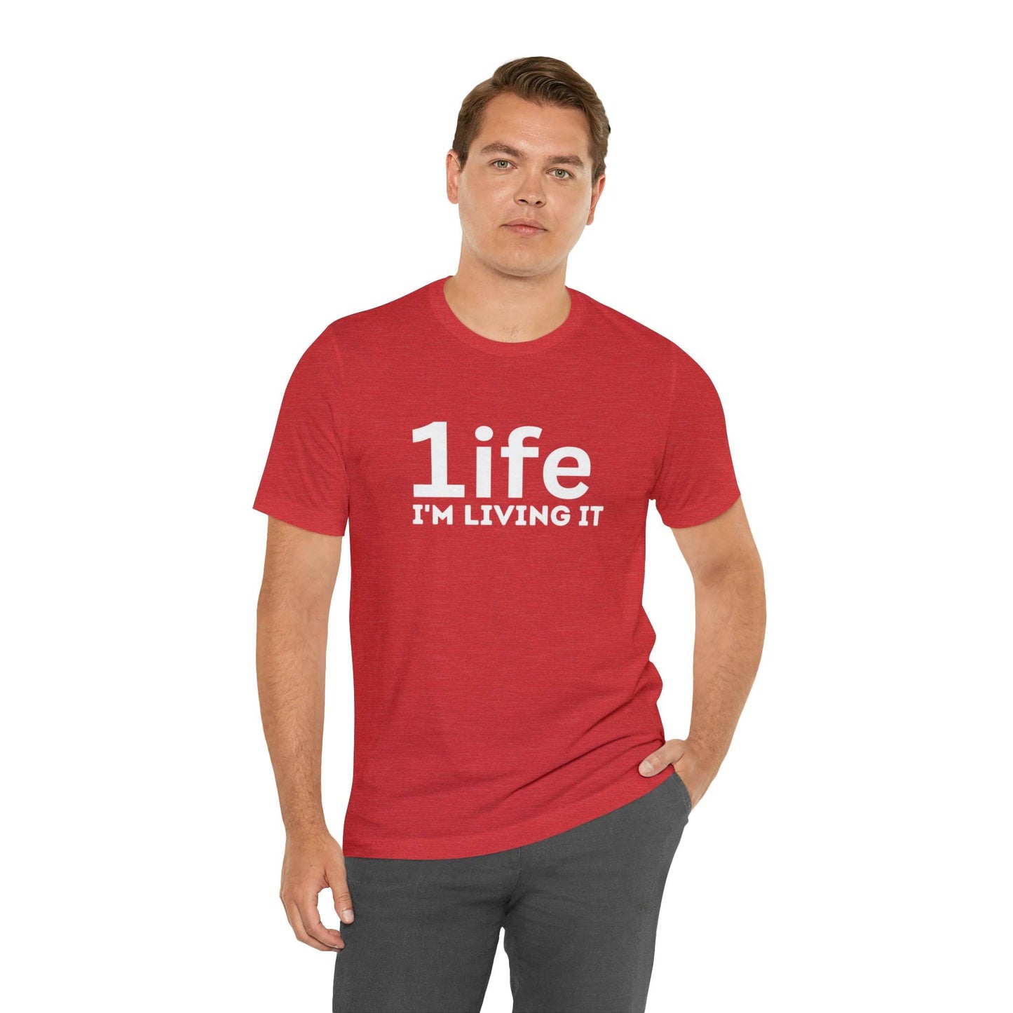 One Life I'M Living It Shirt One life Shirt 1life shirt Live Your Life You Only Have One Life To Live Shirt - Giftsmojo