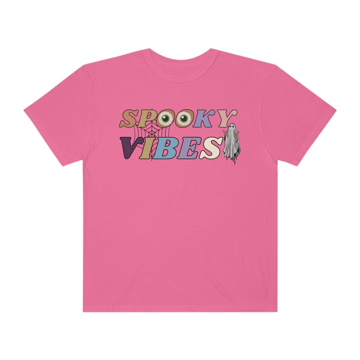 Cute Fall Shirt - Retro Halloween Tshirt, Spooky Vibes Shirt, Vintage Shirt Halloween Shirt - Giftsmojo