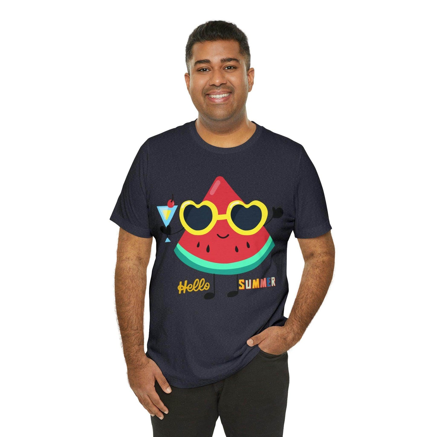Funny Hello Summer Shirt, Water Mellon shirt, Summer shirts for women and men - Giftsmojo