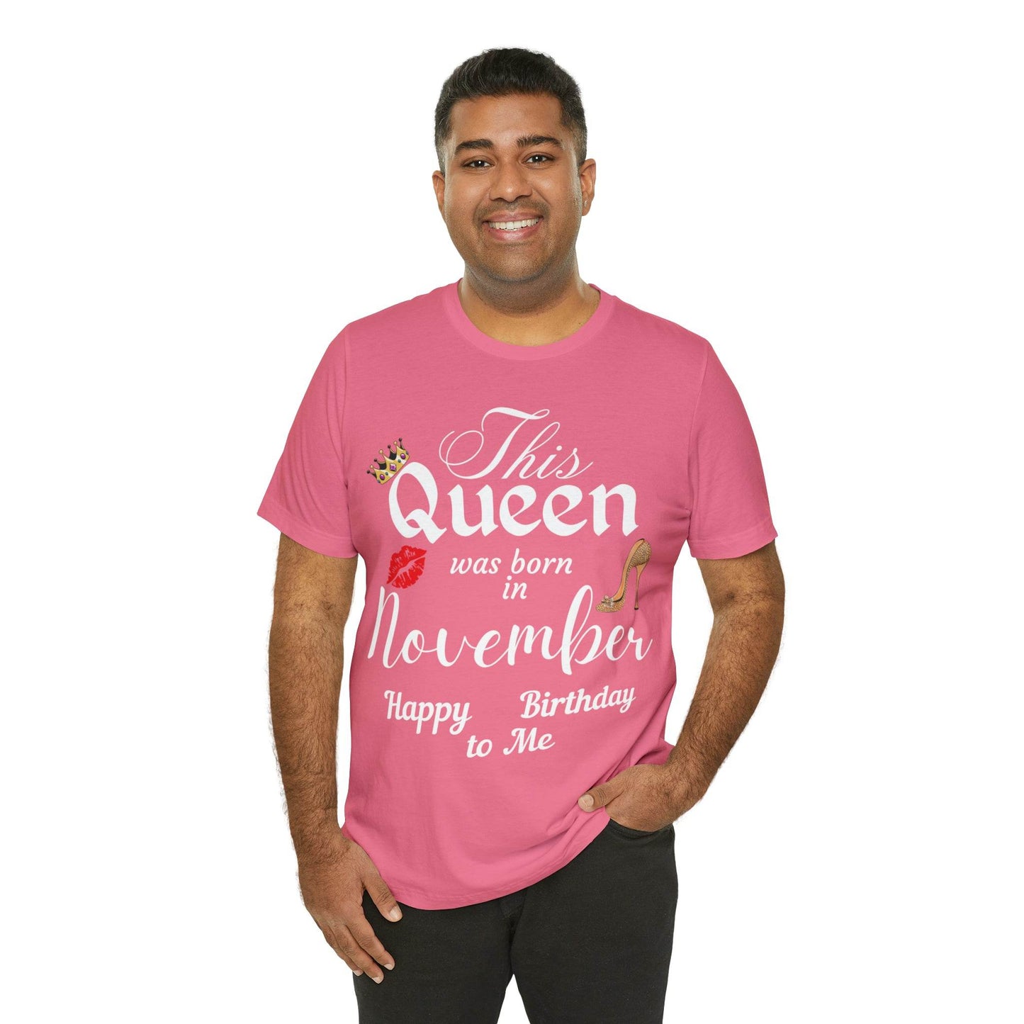 Birthday Queen Shirt, Gift for Birthday, This Queen was born in November Shirt, Funny Queen Shirt, Funny Birthday Shirt, Birthday Gift - Giftsmojo