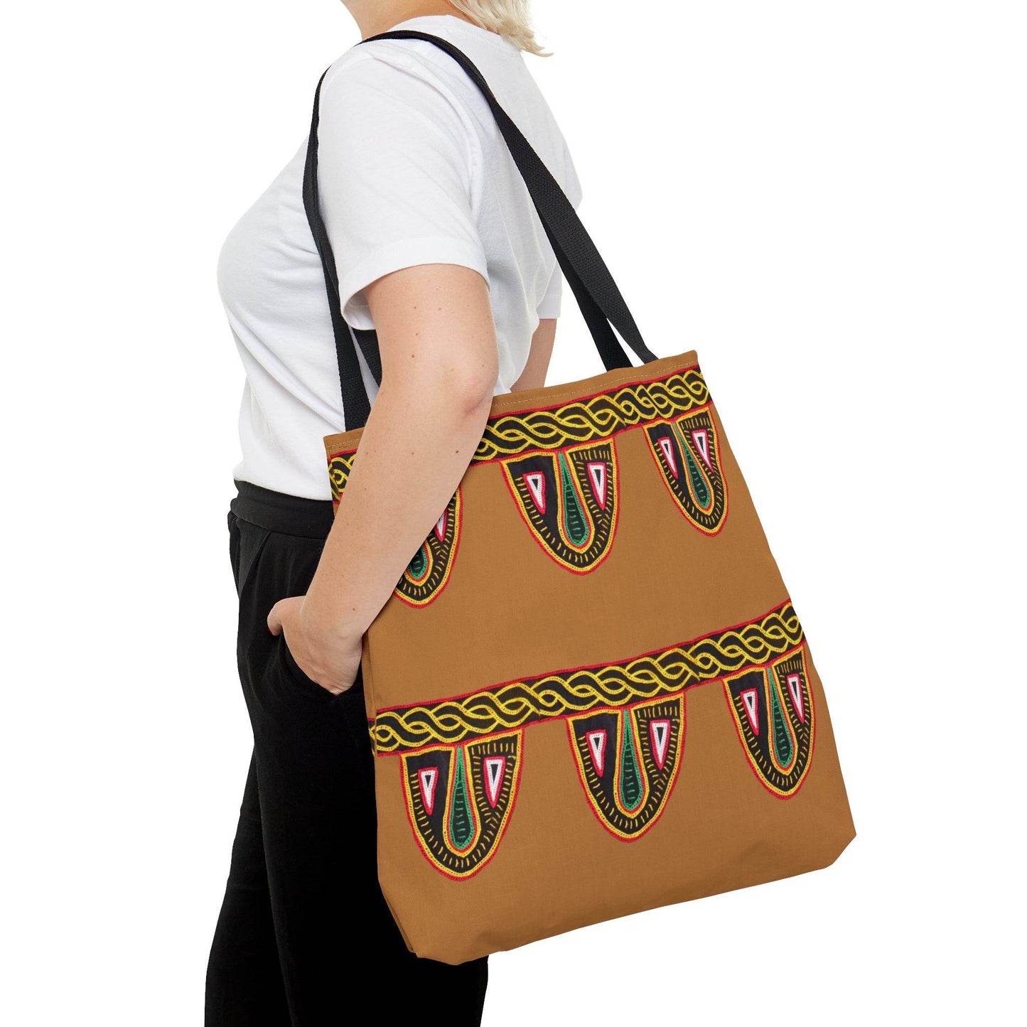 Cameroon Pattern Tote Bag African Pattern Tote Bag Aesthetic Bag, Custom Tote Bag, Bamenda Pattern Bag - Giftsmojo
