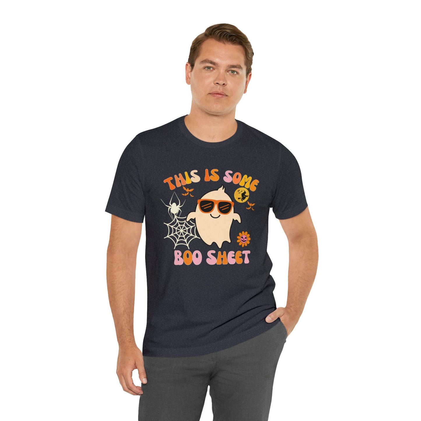 This Is Some Boo Sheet Funny Halloween Shirt Funny Halloween Costume Spooky Season Tee Funny Gift Shirt for Birthday Christmas Anniversary - Giftsmojo