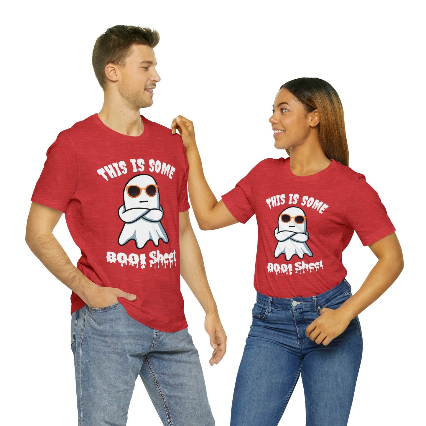 This Is Some Boo Sheet Funny Halloween Shirt Funny Halloween Costume Spooky Season Tee Funny Gift Shirt for Birthday Christmas Anniversary - Giftsmojo