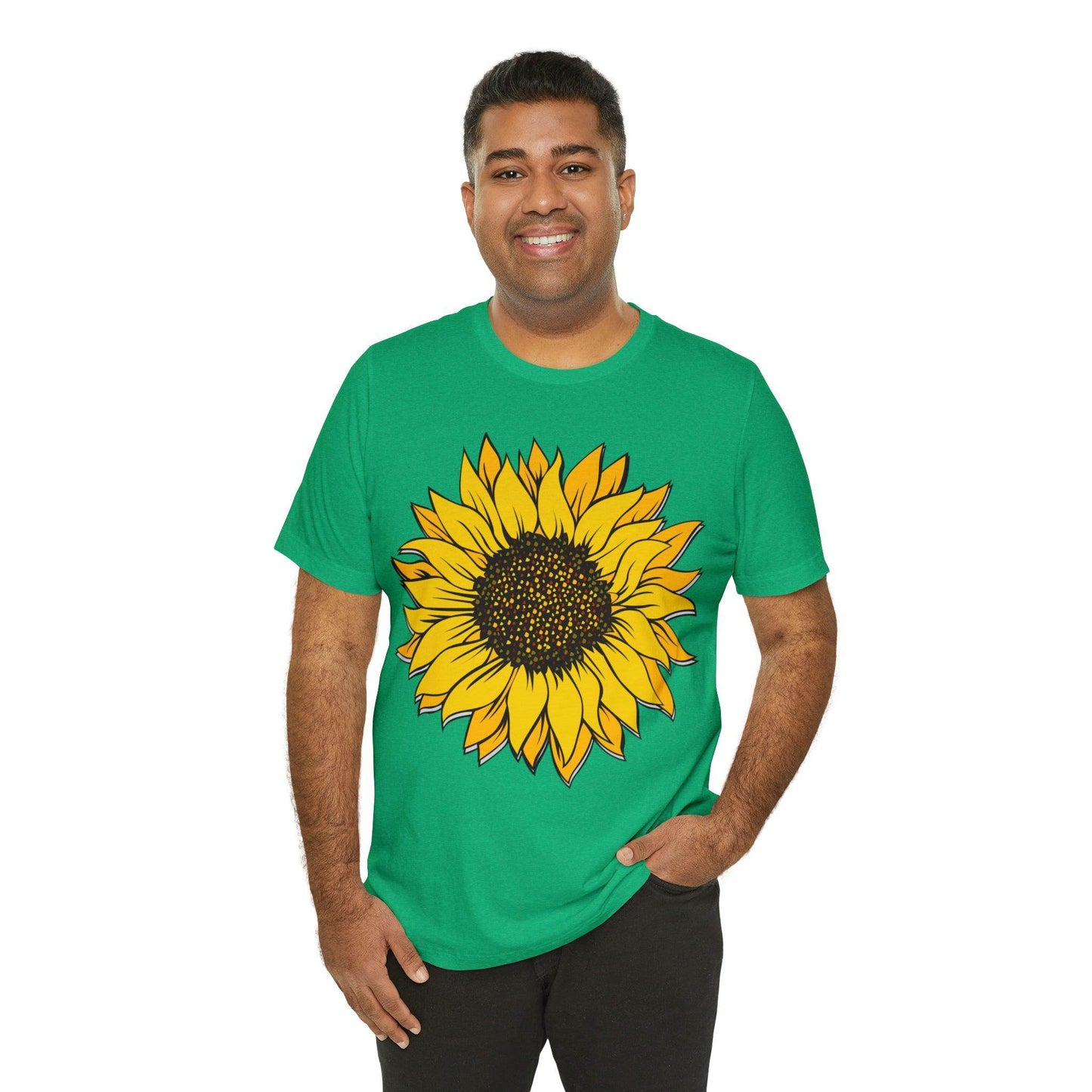 Sunflower Shirt, Floral Tee Shirt, Flower Shirt, Garden Shirt, Womens Fall Summer Shirt Sunshine Tee, Gift for Gardener, Nature lover shirt - Giftsmojo