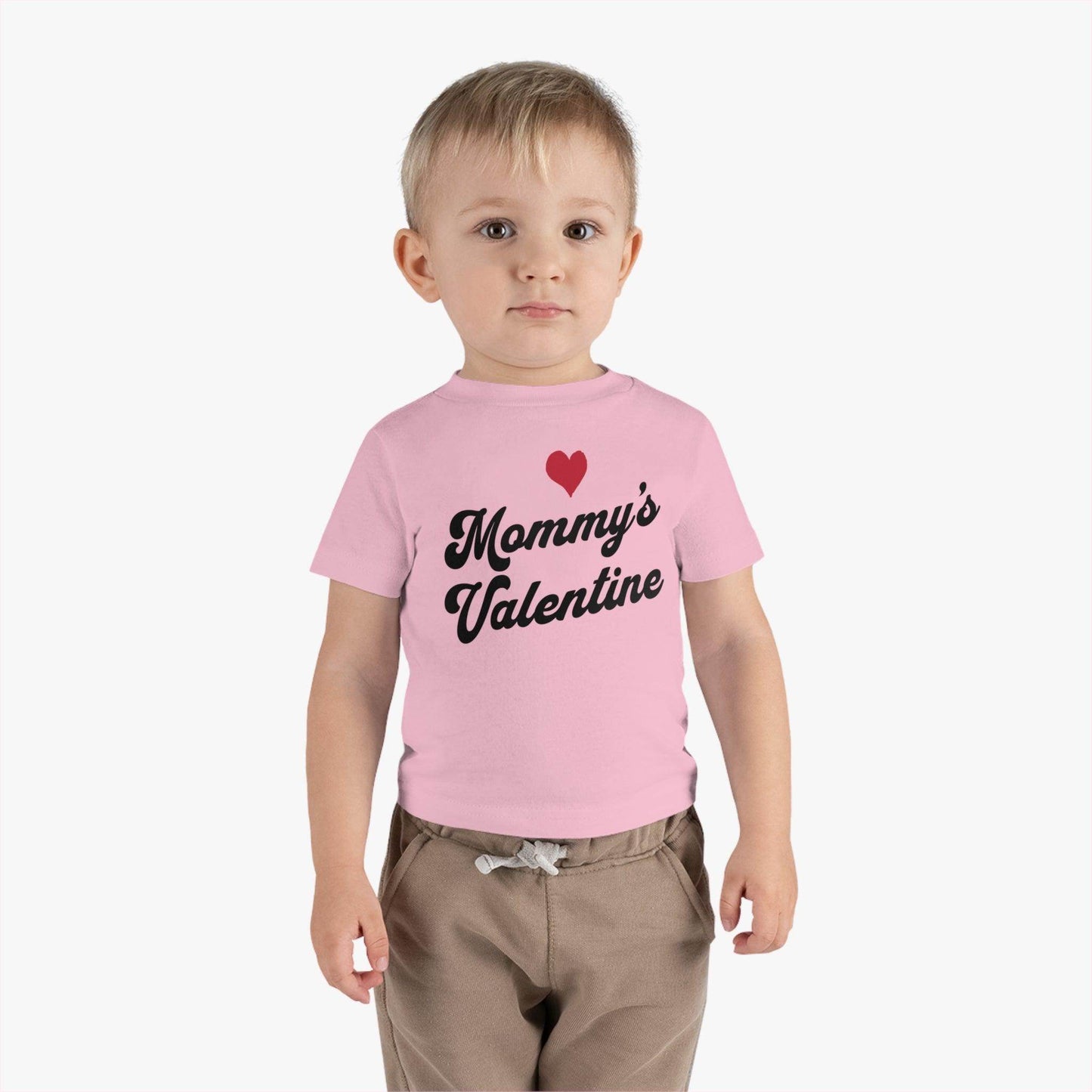 Mommy's Valentine - Kids Valentine day shirt - Giftsmojo