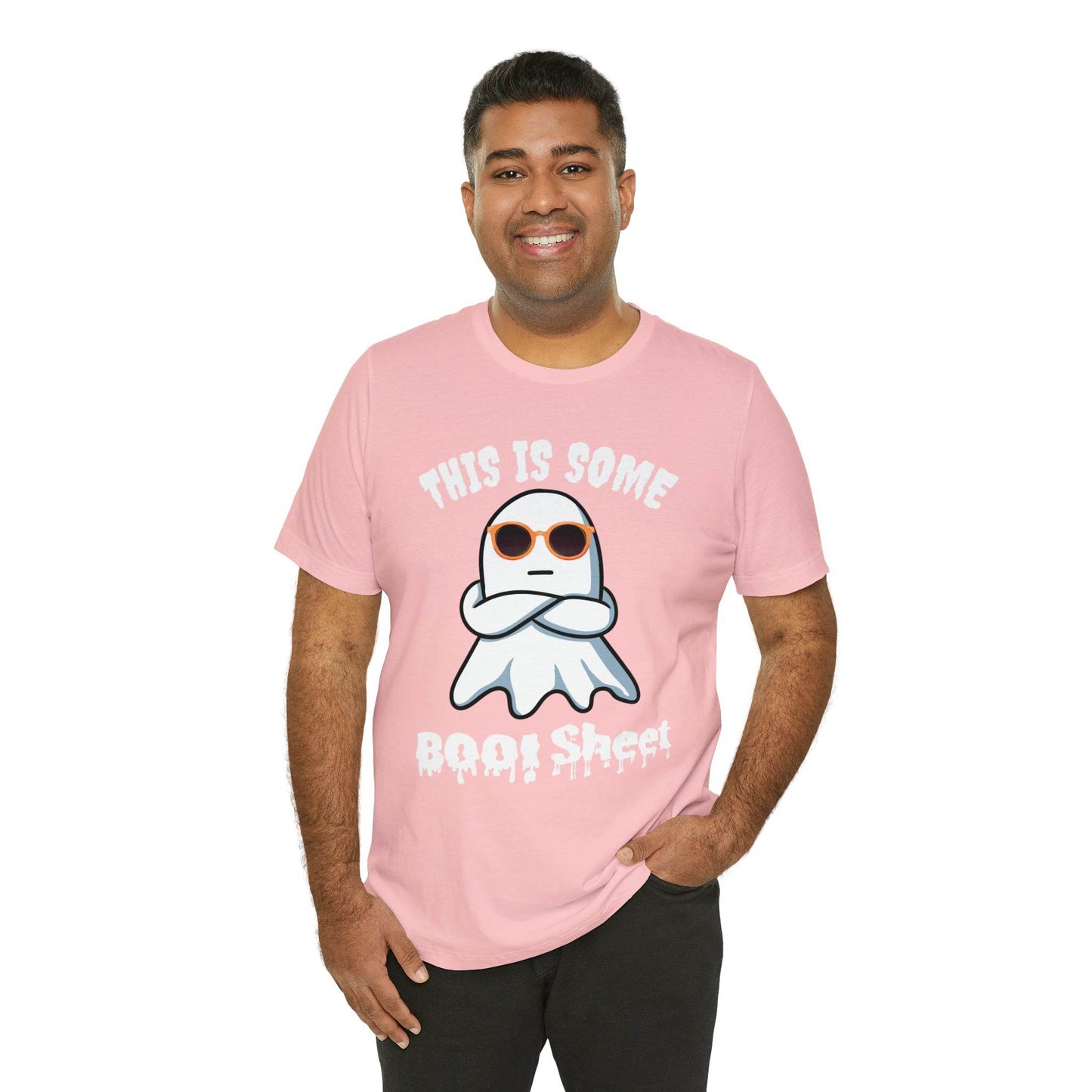 This Is Some Boo Sheet Funny Halloween Shirt Funny Halloween Costume Spooky Season Tee Funny Gift Shirt for Birthday Christmas Anniversary - Giftsmojo