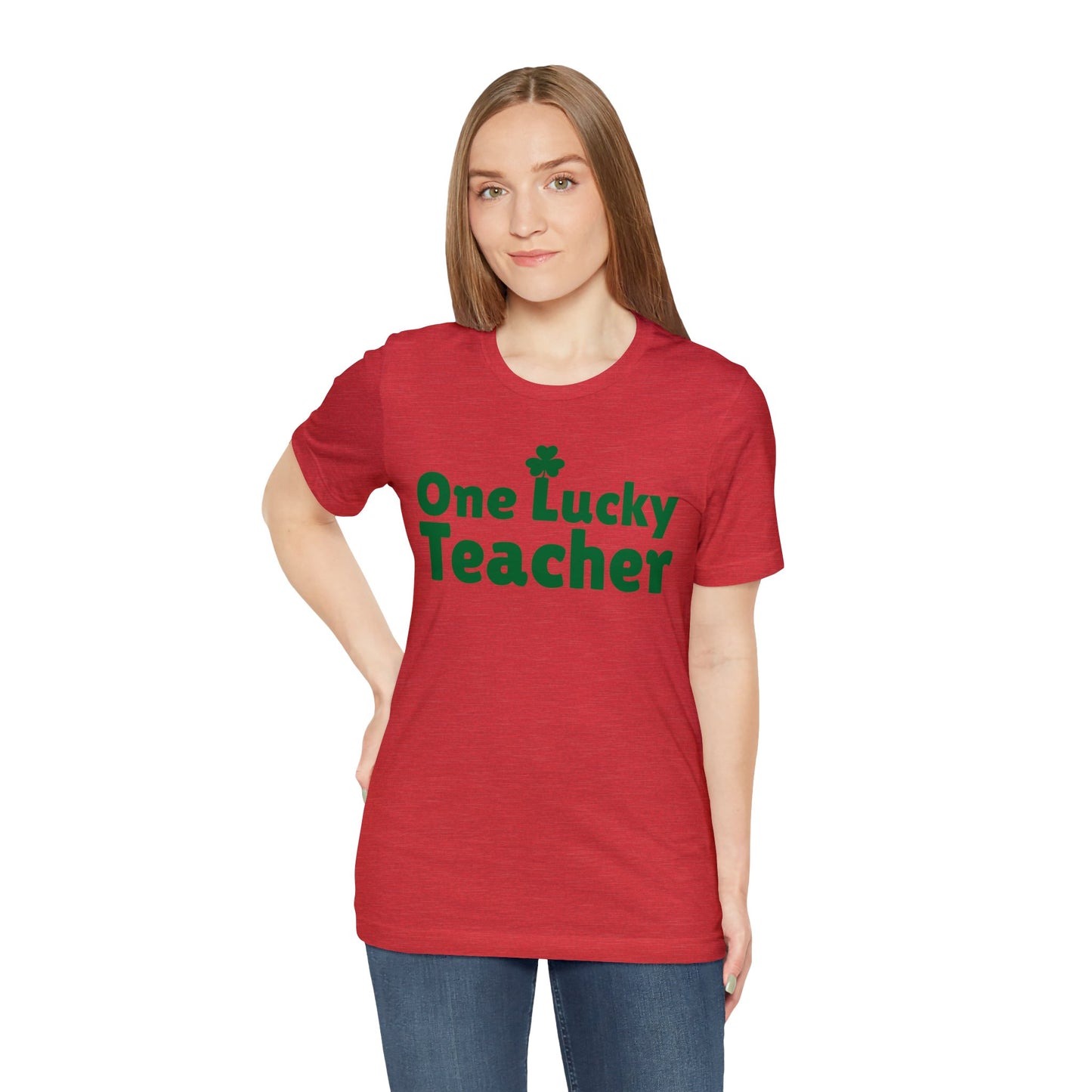 Feeling Lucky Shirt One Lucky Teacher Shirt Saint Patrick's Day Shirt St Paddy's Shirt