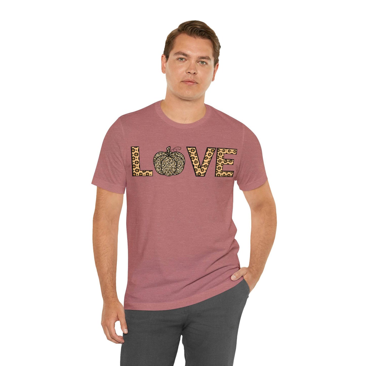 Embrace the Wild - Fall Leopard Print Shirt Leopard Print Love Fall - Pumpkin shirt - autumn shirt - Giftsmojo