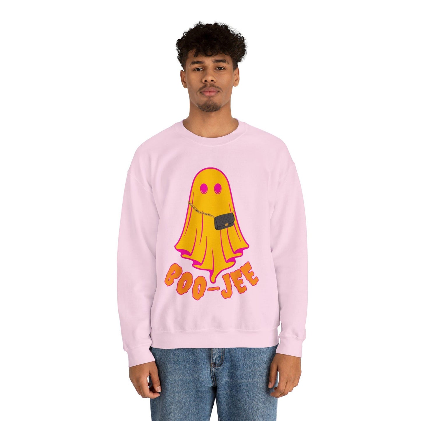 Boo-Jee Sweatshirt, Boo Halloween Sweatshirt, Spooky Ghost Sweatshirt, Boo Jee Shirt, Halloween Ghost Sweatshirt, Halloween Boo Shirt - Giftsmojo