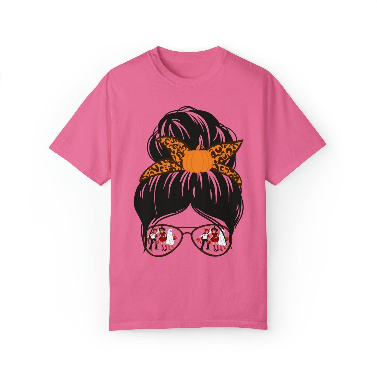 Leopard Print Retro Halloween Tshirt, Momster Shirt, Vintage Shirt Halloween Shirt - Giftsmojo