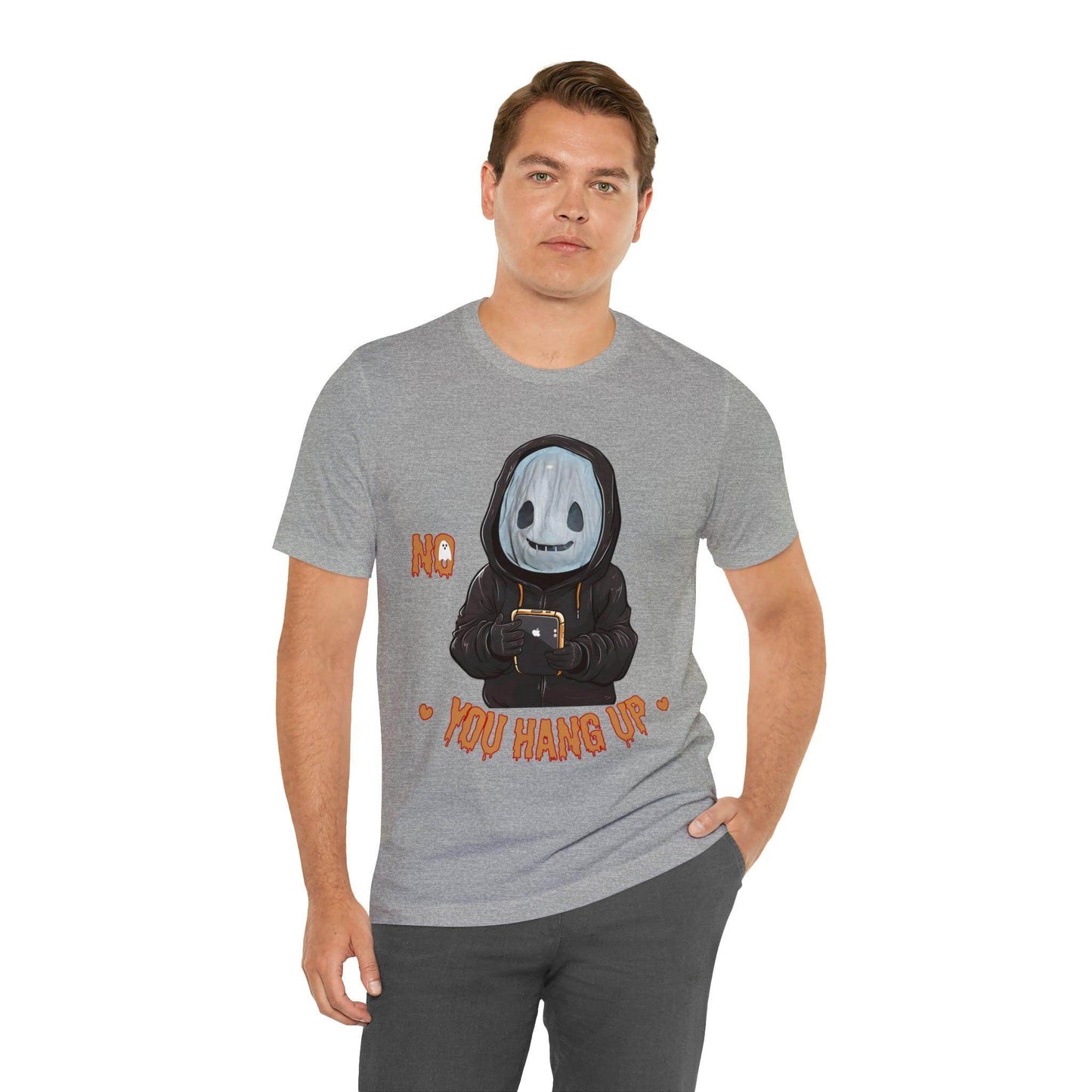Halloween Shirt No You Hang Up Scary Halloween Costume Fall shirt Spooky Vibes Shirt - Giftsmojo
