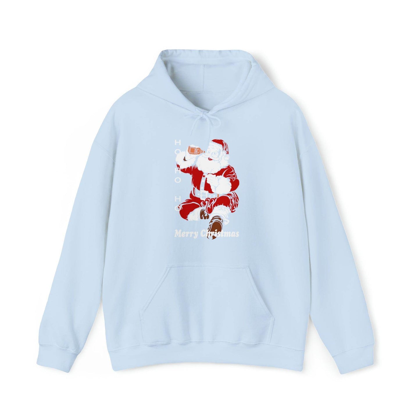 Ho HO Ho Merry Christmas Unisex Heavy Blend Hooded Sweatshirt Christmas Shirt Hoodie - Giftsmojo