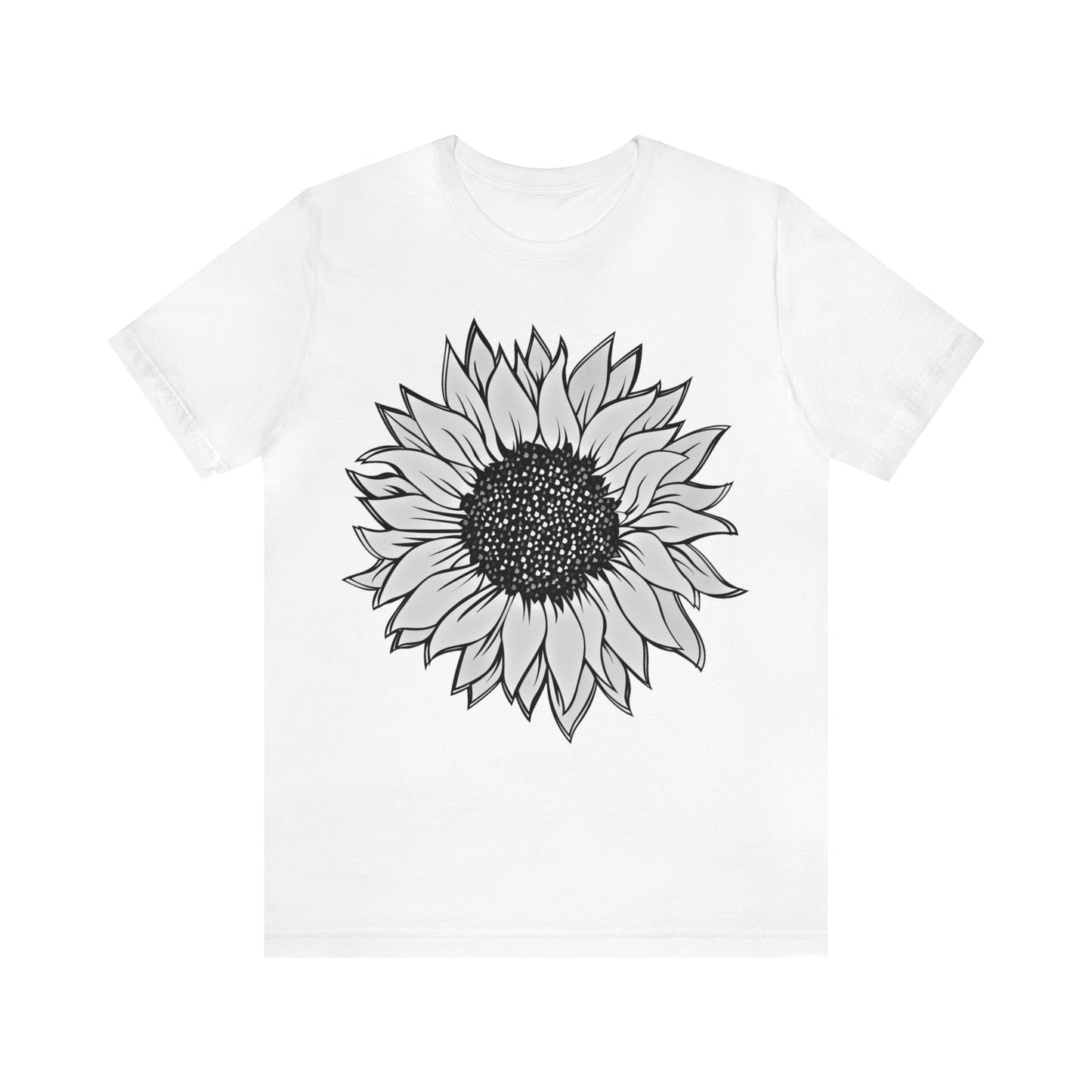 Sunflower Shirt, Floral Tee Shirt, Flower Shirt, Garden Shirt, Womens Fall Summer Shirt Sunshine Tee, Gift for Gardener, Nature love