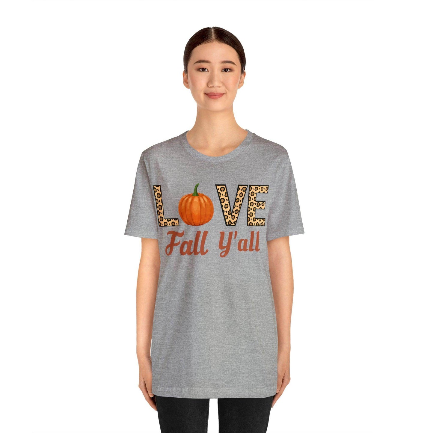 Leopard Print Love Fall Y'all - Giftsmojo