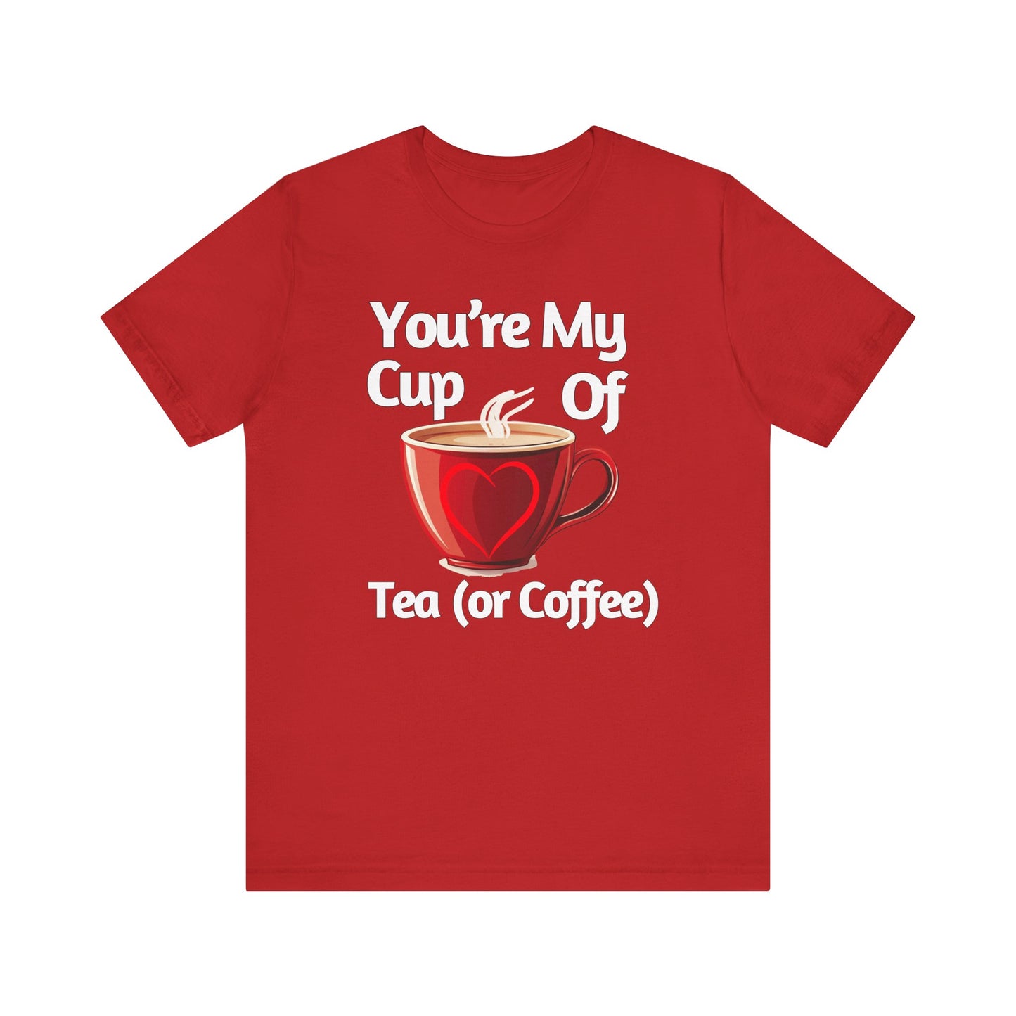 Funny Couple Tee - Unisex Jersey Short Sleeve Tee - Cream to my Coffee