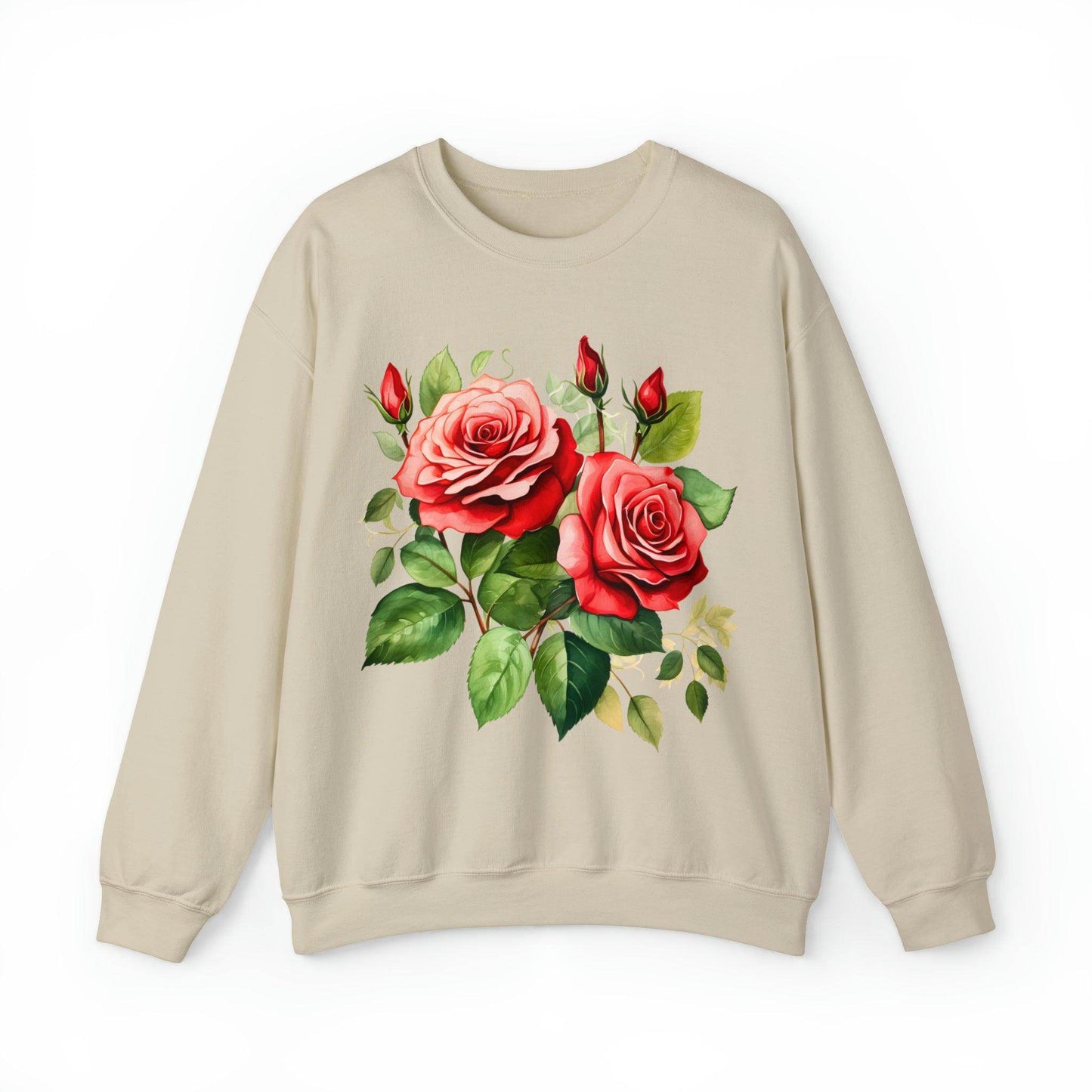 Christmas Flower Shirt Christmas Flower Sweatshirt Christmas Floral Sweatshirt Christmas Sweater Christmas Trendy Christmas Sweatshirt - Giftsmojo